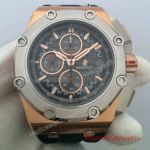 Replica Audemars Piguet Royal Oak Offshore Michael Schumacher Rose Gold Grey 072920